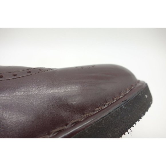 Rockport DresSports Burgundy Leather Wingtip Lace Up Oxfords Shoes Men\'s 11 W main image 5
